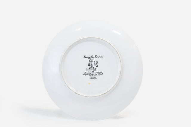 'Capricciosa alla cappuccina' decorative plate, circa 1950