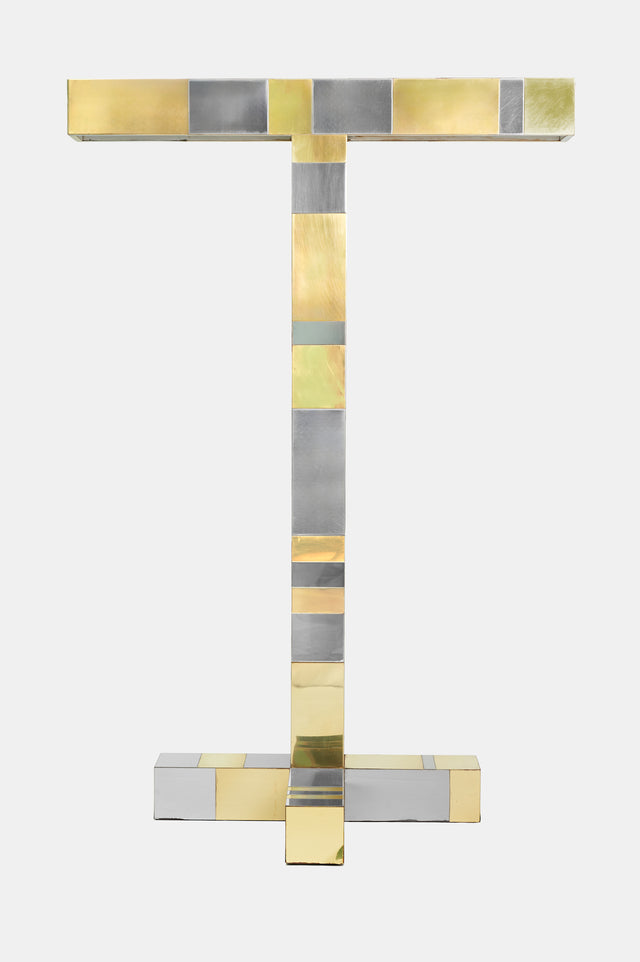 Cityscape floor lamp, model no. PE-4010, from the PE200 series, circa 1975