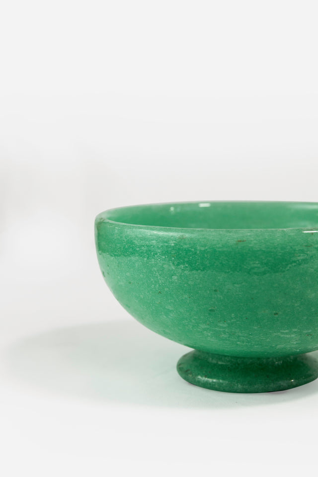 Decorative green bowl, circa 1930