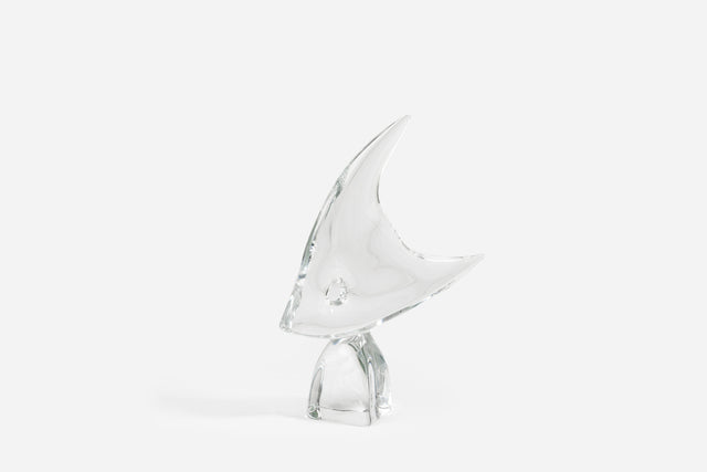 Fish and Sail decorative glasses, circa 1960