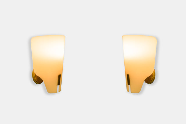 Pair of Wall Lights, Model No. 167 px, 1952