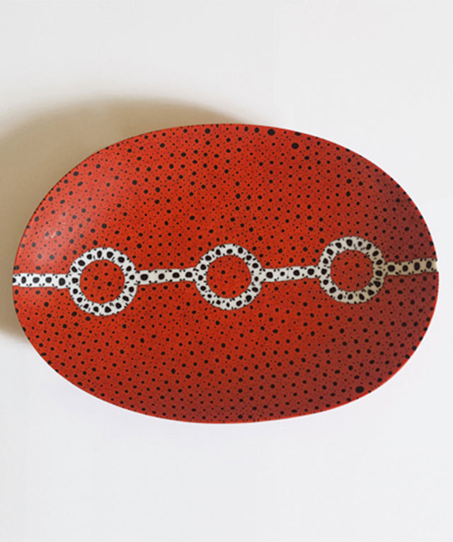 'Maori Due' prototype decorative plate, 2018