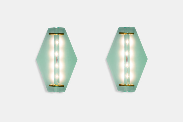 Pair of wall lights, model no. 1937, 1958