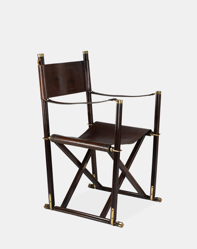 Morgens Koch, Pair of folding armchairs Model MK-16, 1930