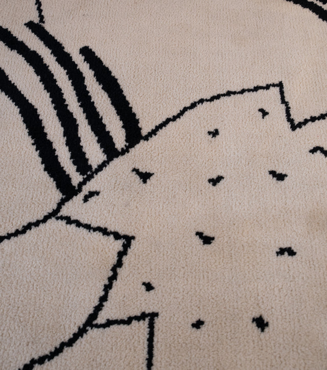 Limited Edition Abstract Wool Rug by Moscovino, No. 58/250