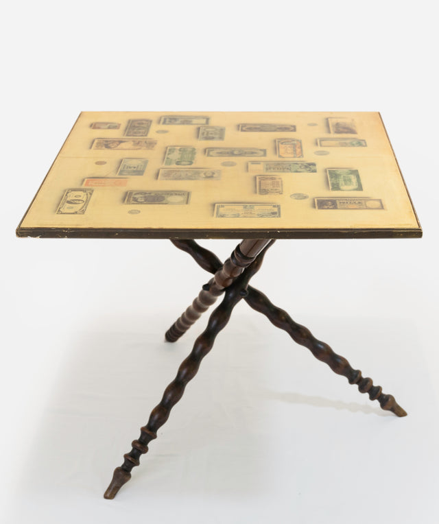 'Notes' coffee table, circa 1960