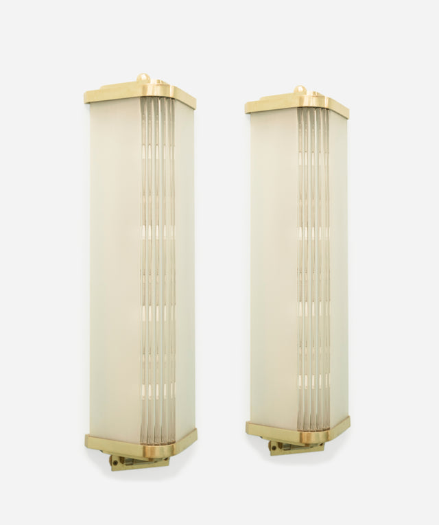 Pair of French wall lights, circa 1930
