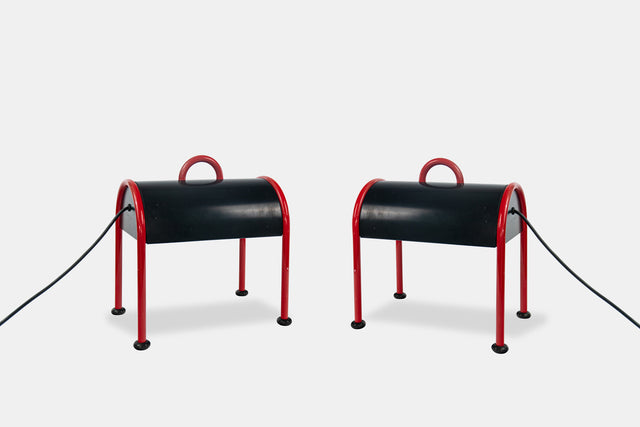 Pair of 'Valigia' Table Lamps, 1977