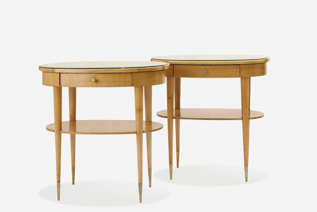 Pair of bedside tables, circa 1930