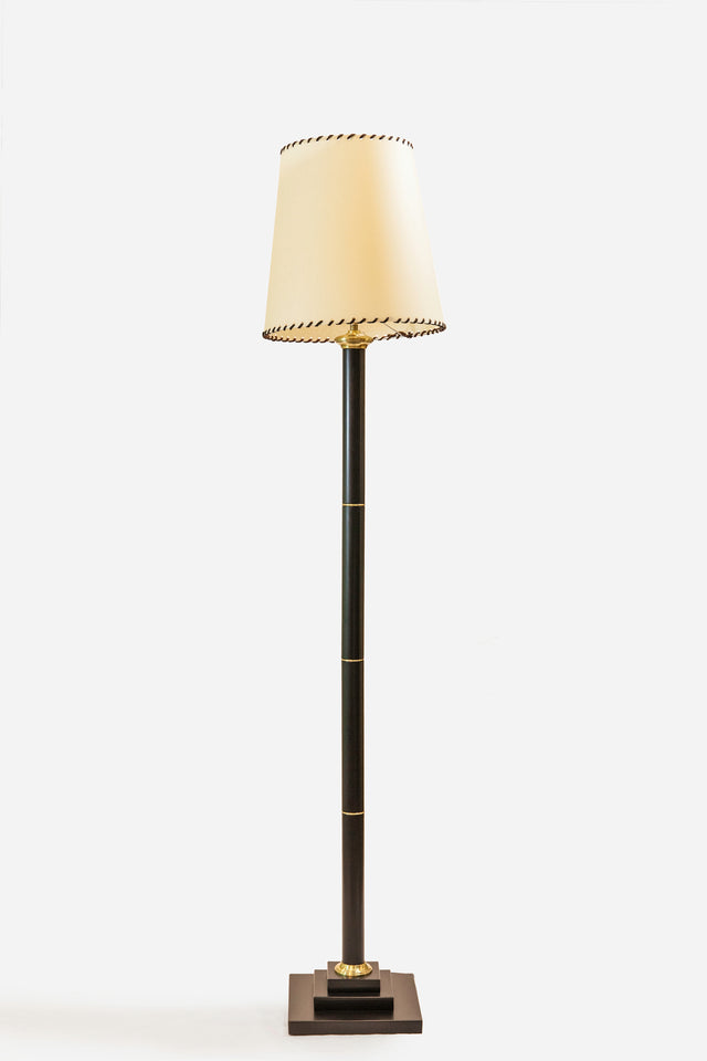 Pair of elegant floor lamps, circa 1960