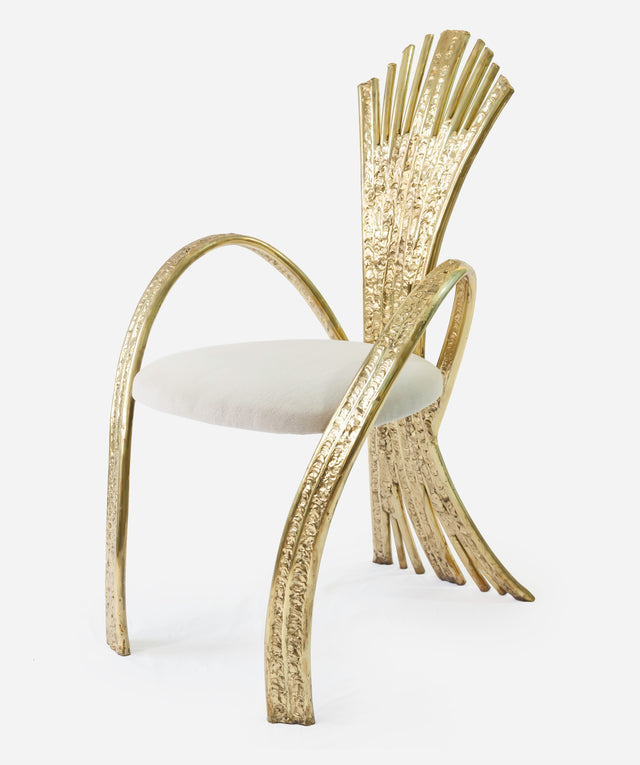 Pair of rare chairs, circa 1980