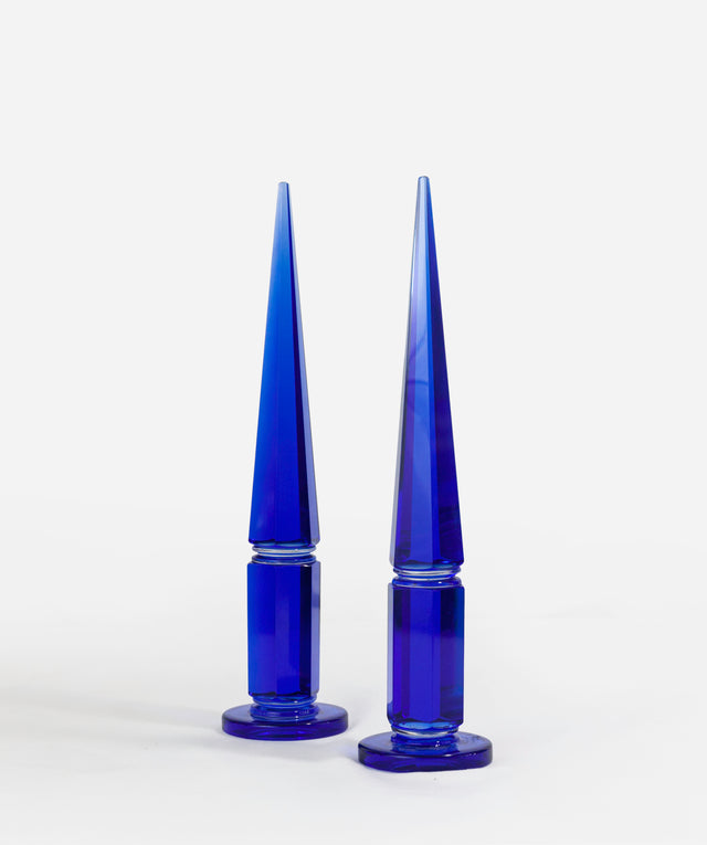 Pair of rare obelisks, model no. 4261, circa 1952