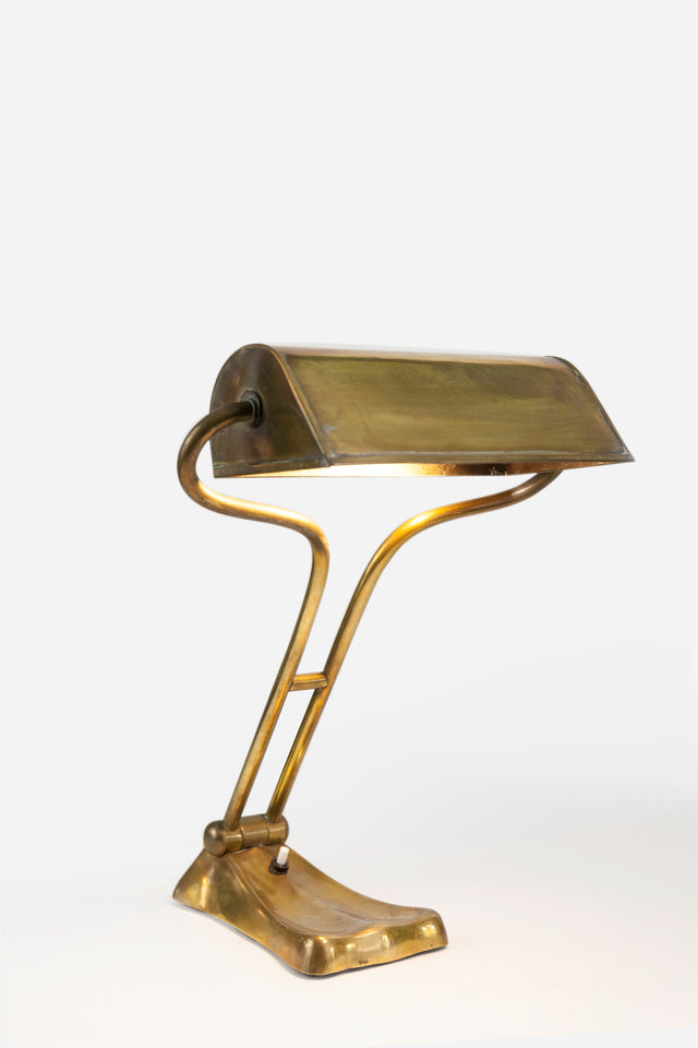 Rectangular desk lamp, circa 1940