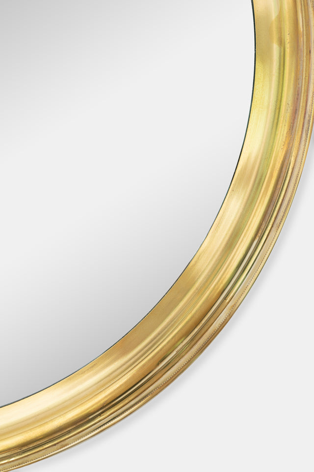 Round mirror, circa 1960s