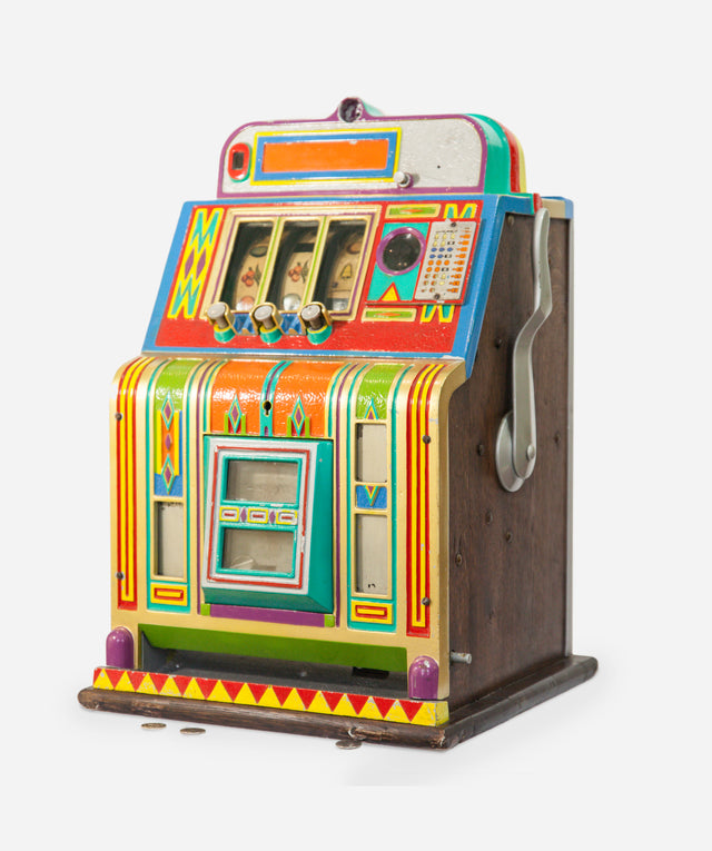 Slot machine, circa 1950