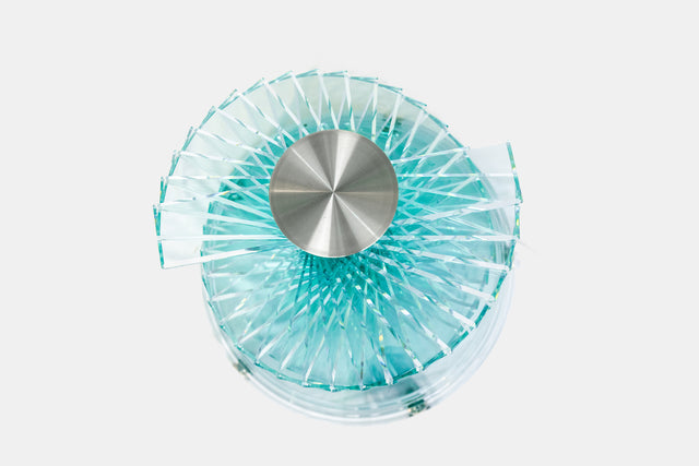 Spiral side table, circa 1990s