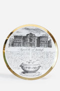 'Agnolotti al tartufo' decorative plate, circa 1950