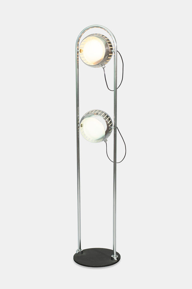 Azure Eyeball Floor Lamp, circa 1970s