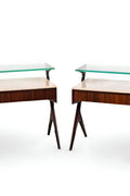 Pair of Mid-Century bedside tables, circa 1950