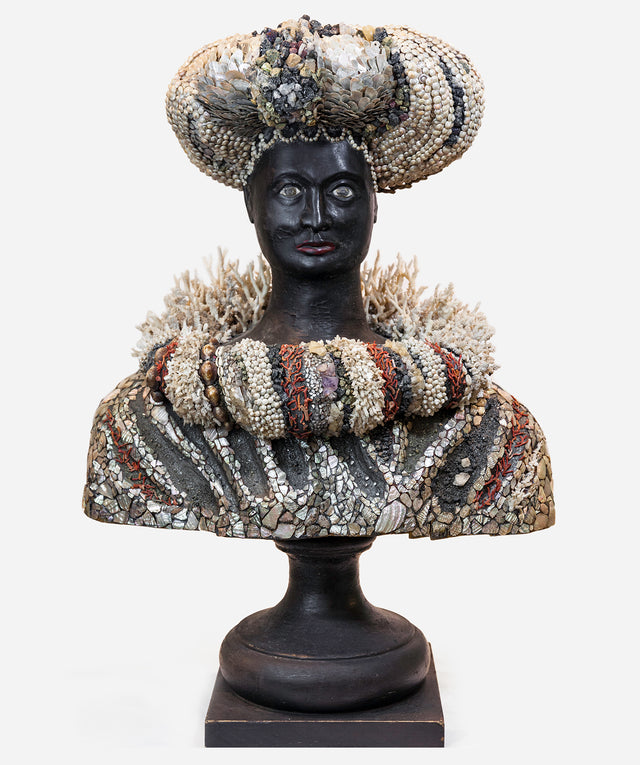 Dark-skinned woman head, early 20th Century
