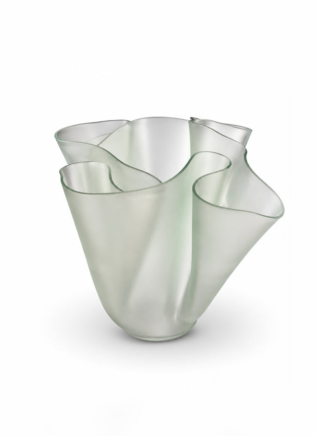 Pietro Chiesa, ‘Fazzoletto’ glass vase, c. 1960