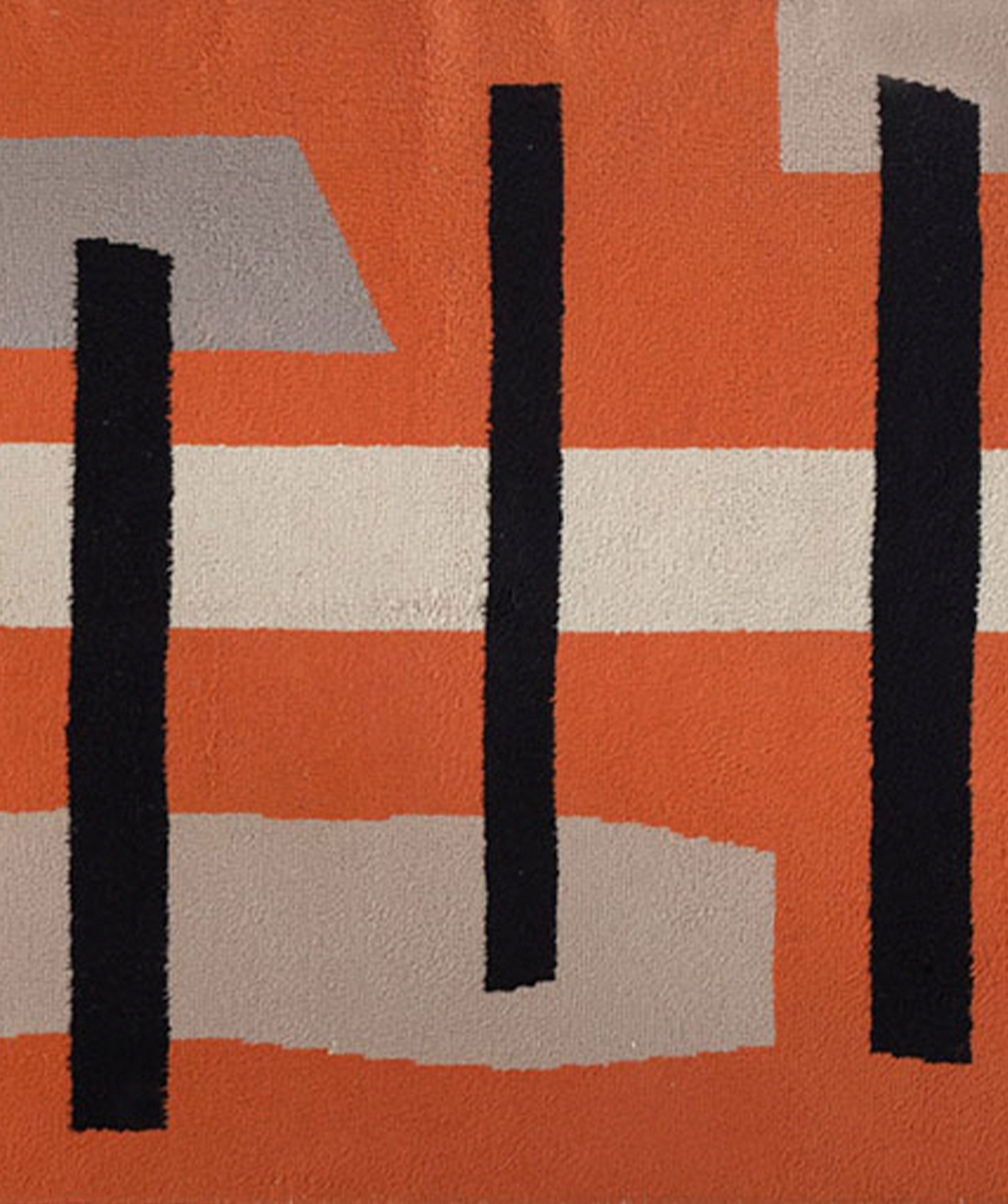 Geometric rug, circa 1950s. – Robertaebasta London