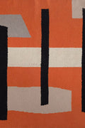 Geometric rug, circa 1950s.