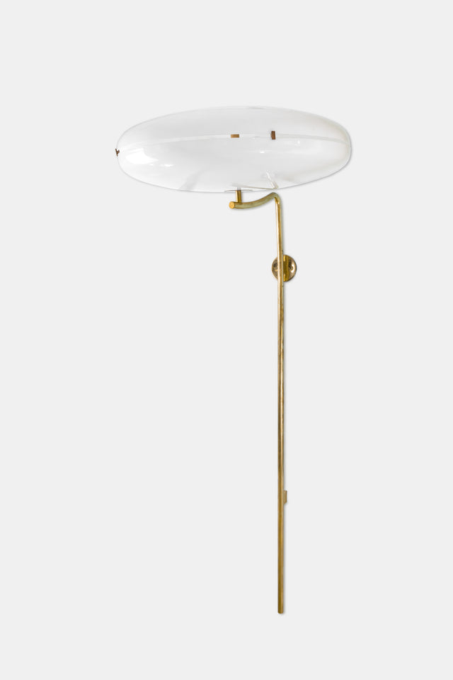 Pair of sculptural wall lights, model no. 206, 1955