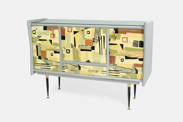 'Harlequin' Bar Cabinet, circa 1950s