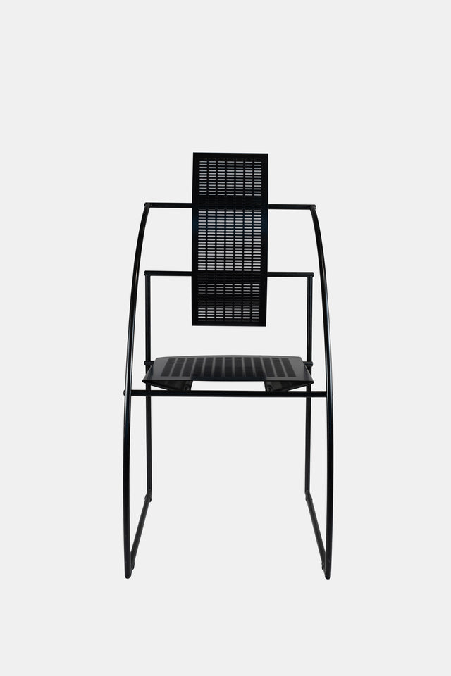 Pair of Quinta Chairs by Mario Botta for Alias, 1985
