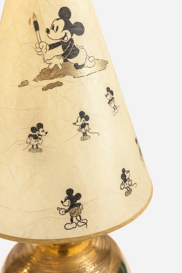 'Mickey Mouse’ table lamp, circa 1950