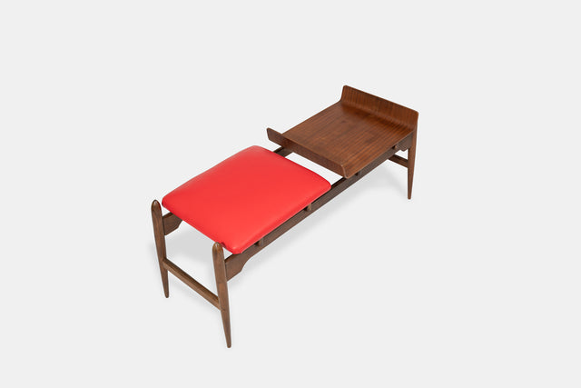 Mid-century bench, circa 1950s