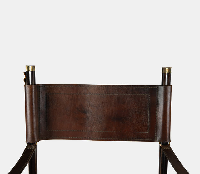 Morgens Koch, Pair of folding armchairs Model MK-16, 1930