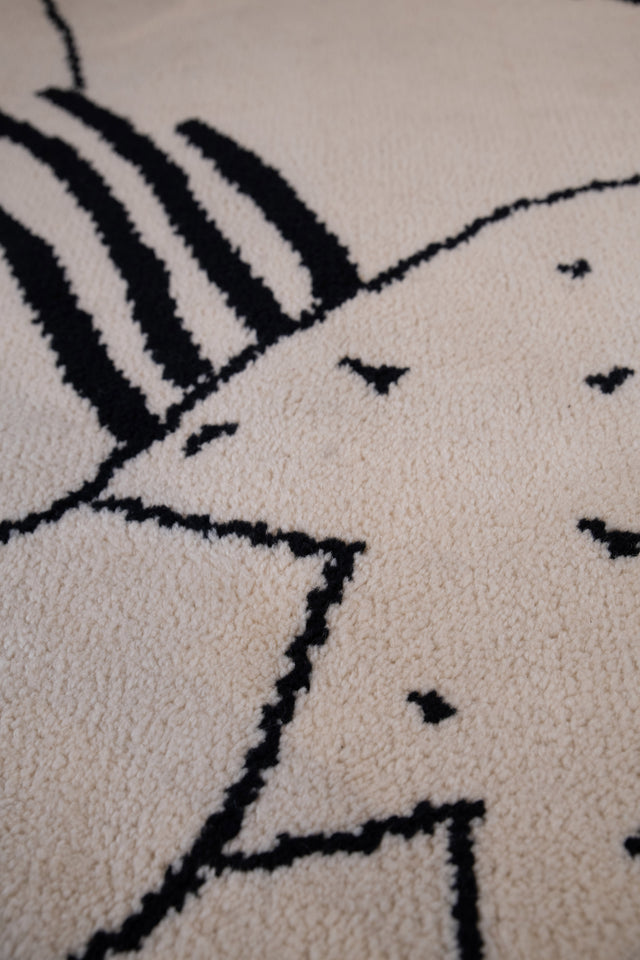 Limited Edition Abstract Wool Rug by Moscovino, No. 58/250