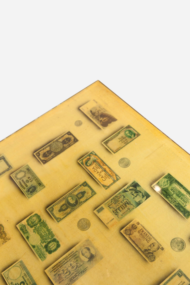 'Notes' coffee table, circa 1960
