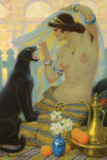 Oriental Taming a Panther, circa 1927