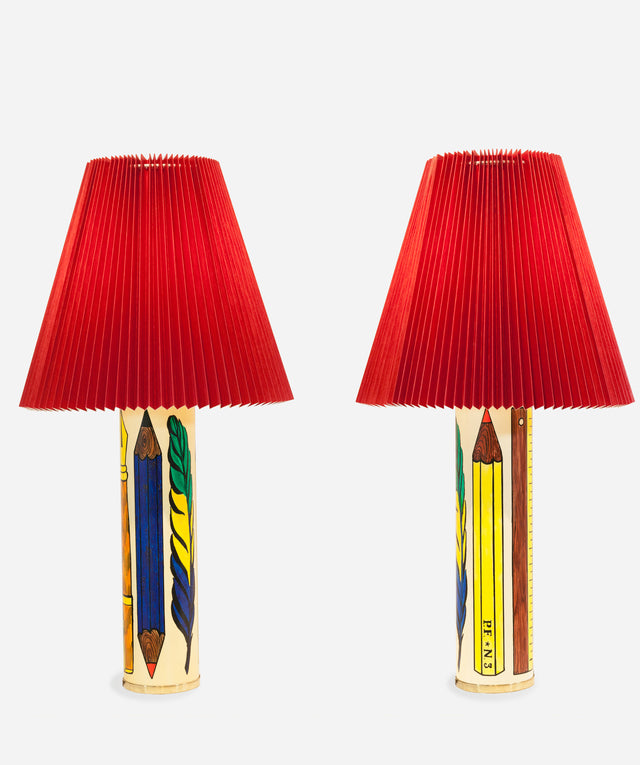 Pair of 'Drawing' table lamps, circa 1950