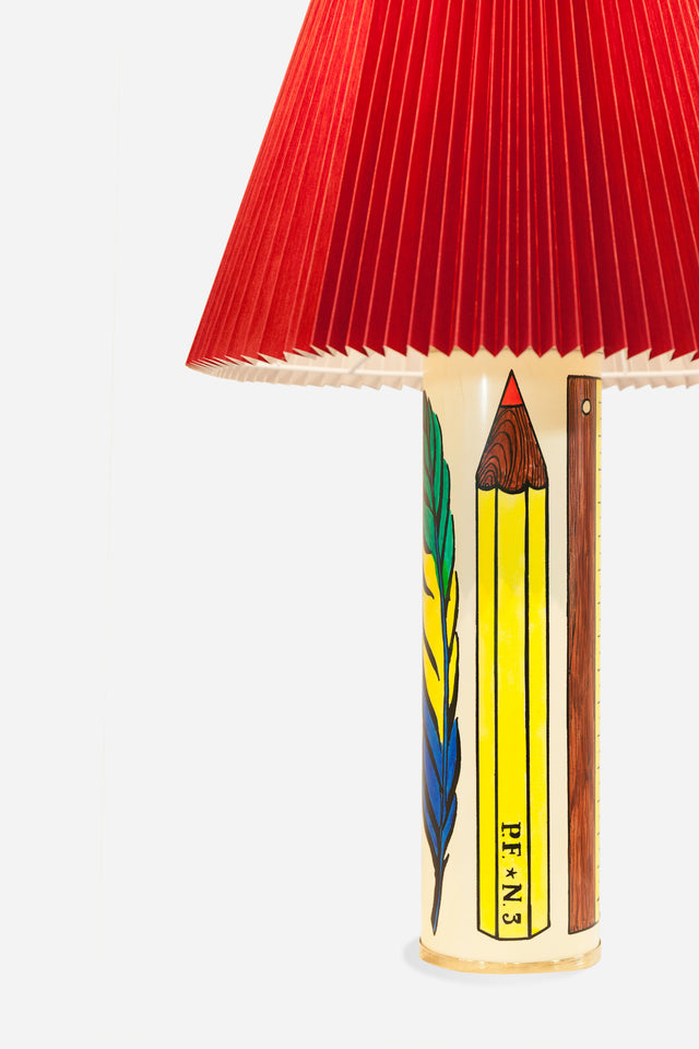 Pair of 'Drawing' table lamps, circa 1950