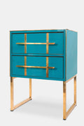 Pair of bedside tables, circa 1990s