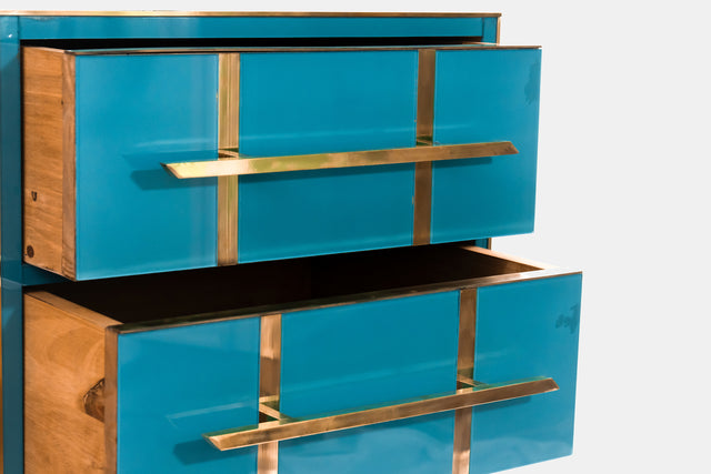 Pair of bedside tables, circa 1990s