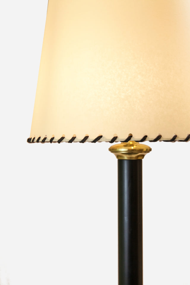 Pair of elegant floor lamps, circa 1960