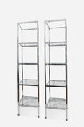 Pair of étagère bookcases, circa 1970
