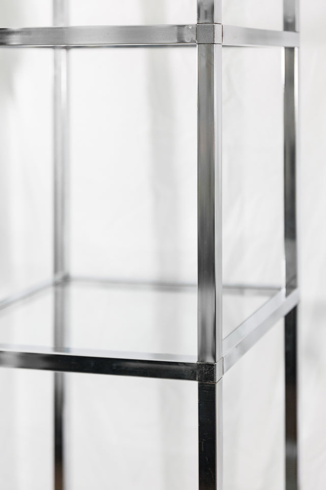 Pair of étagère bookcases, circa 1970