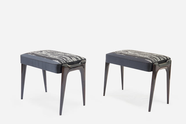 Pair of footstools, circa 1950