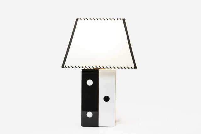 Pair of pois table lamps, circa 1960