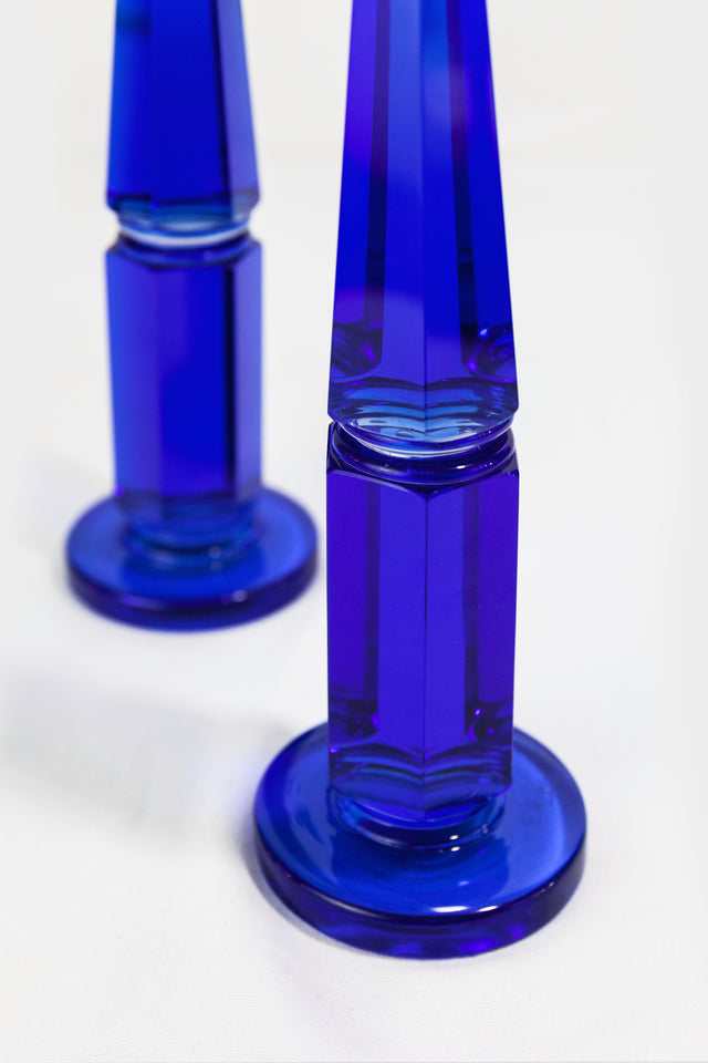 Pair of rare obelisks, model no. 4261, circa 1952