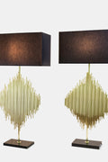Pair of table lamps, circa 1970