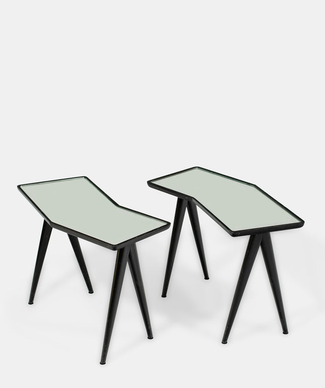 Rare pair of side tables, circa 1941