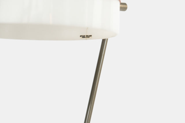 Red Table lamp, circa 1950s