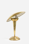 Round desk lamp, circa 1940